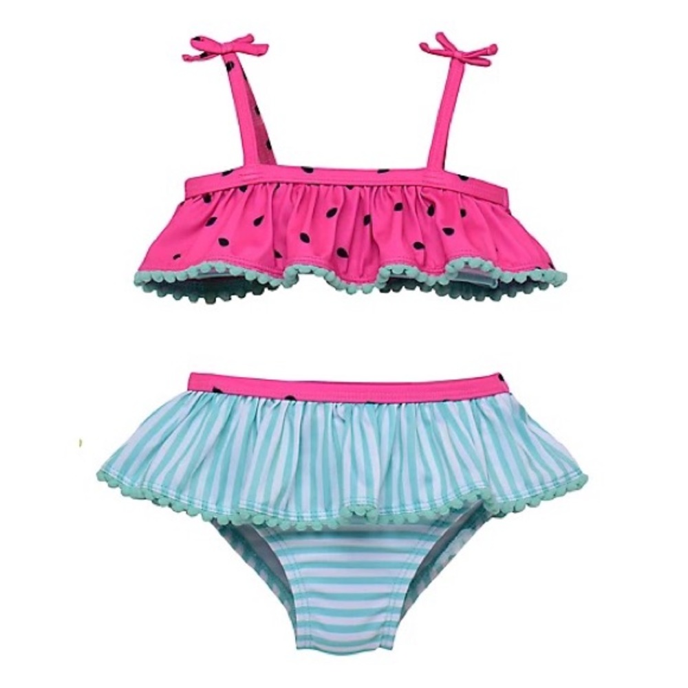 NEW babygirl 18month 2pc swimsuit watermelon